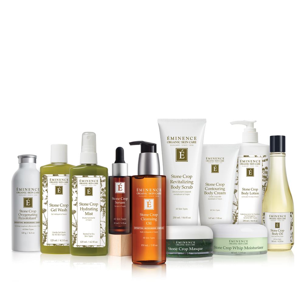 Eminence Organics Stone Crop face and body collection